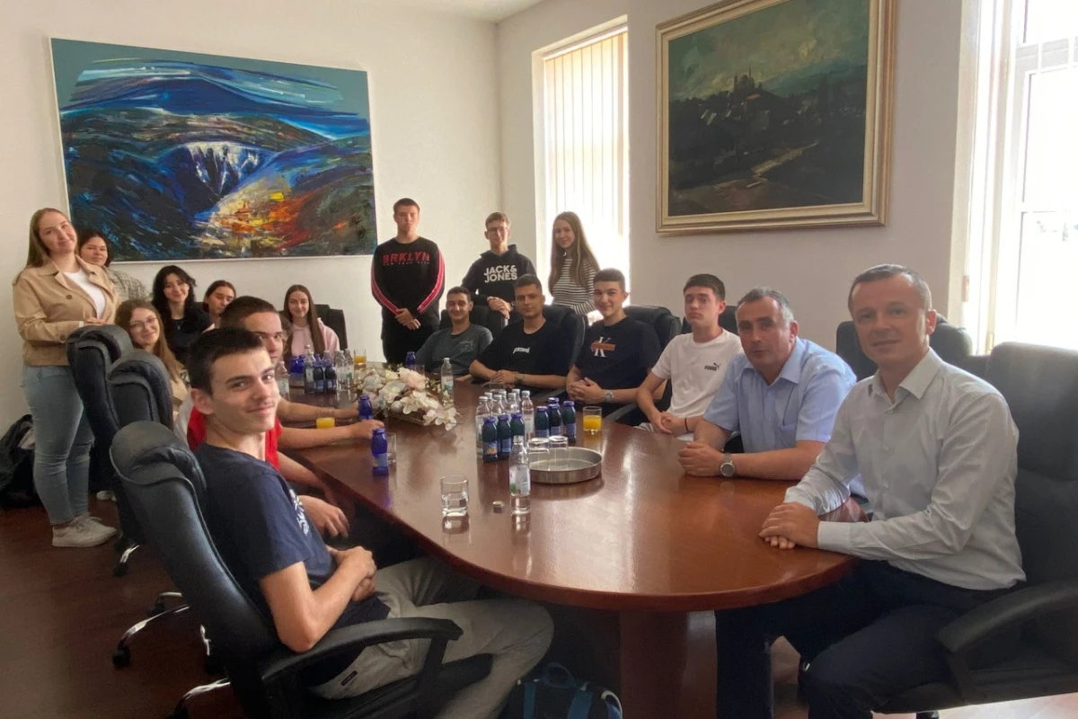 Foto: Grad Livno / Prijem livanjskih harmonikaša